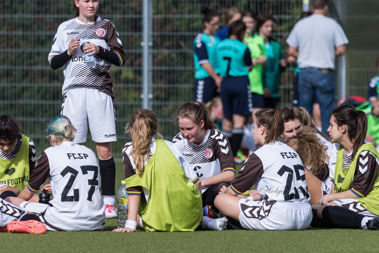 Bild 236 - B-Juniorinnen Wedel - St. Pauli : Ergebnis: 1:2